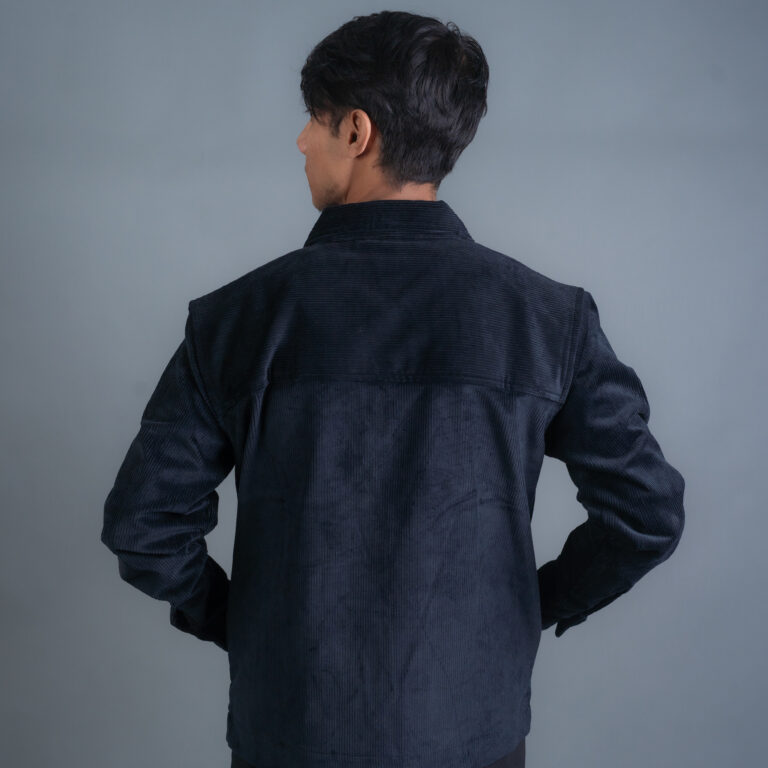 Cord Jacket- Black