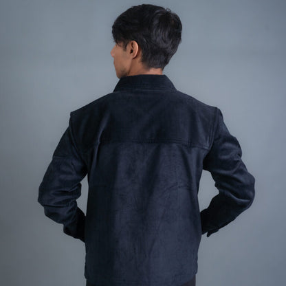 Cord Jacket- Black