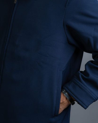 Bonded Jacket- Navy Blue