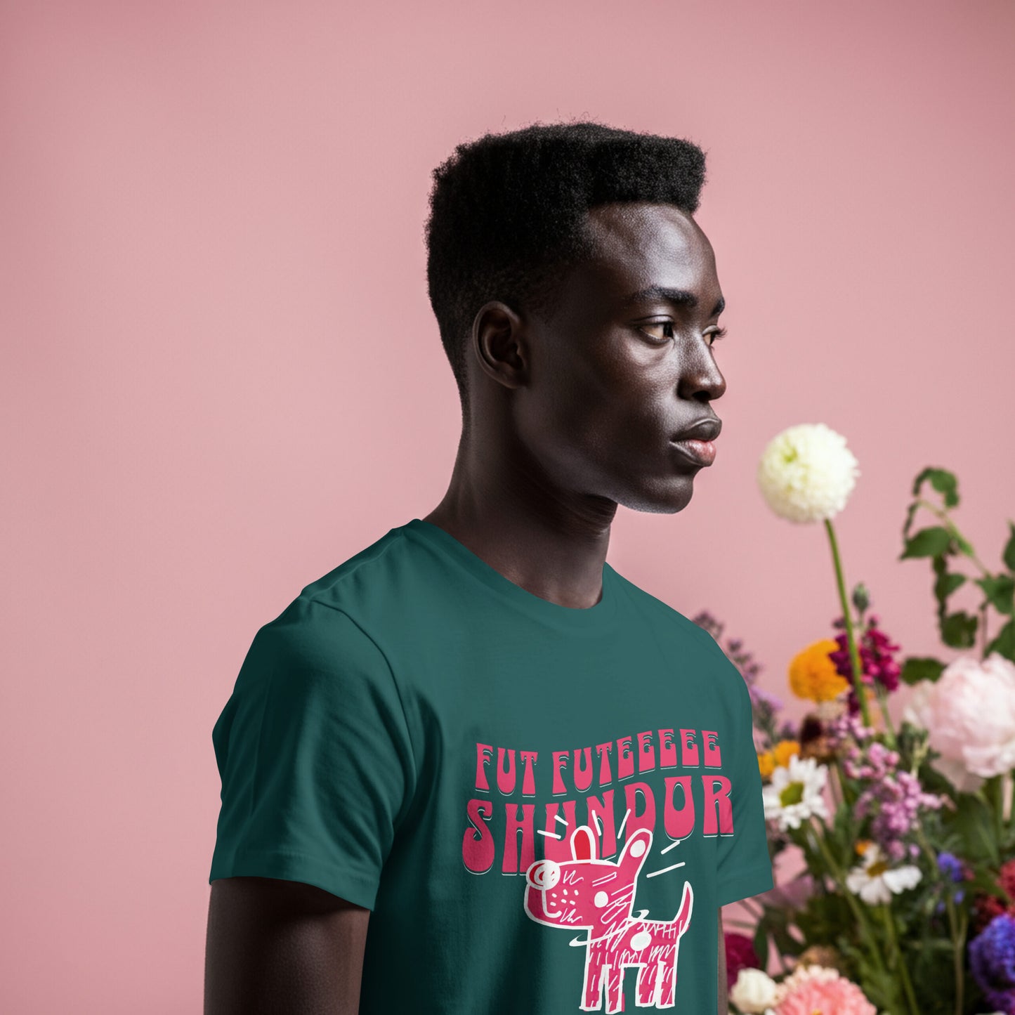 Futfute Shundor - Oversized Drop Shoulder T-shirt