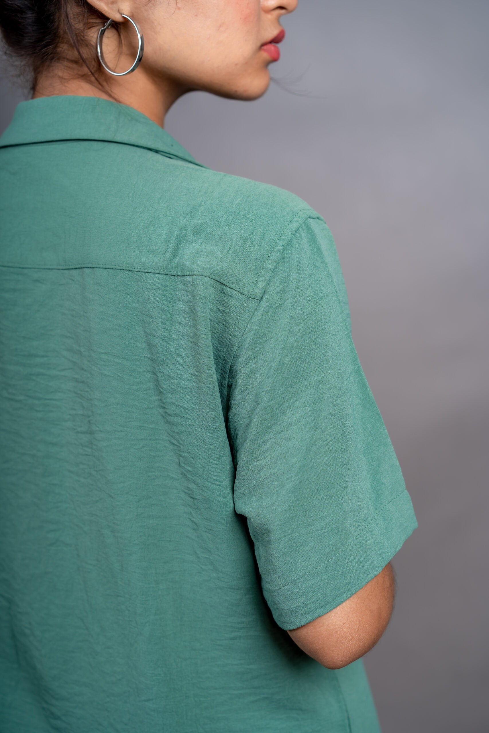 No Iron Cuban – Muted Mint