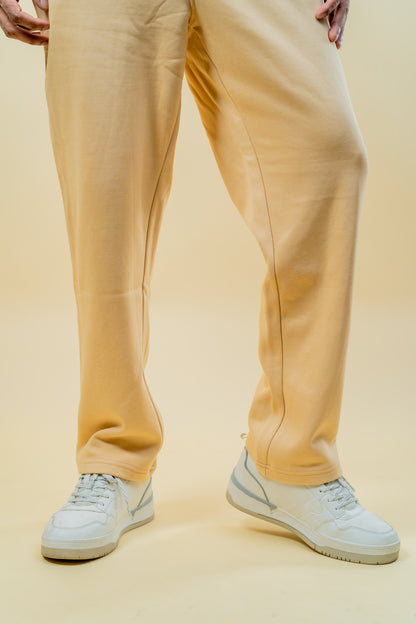 Relaxed Fit Sweatpants - Beige