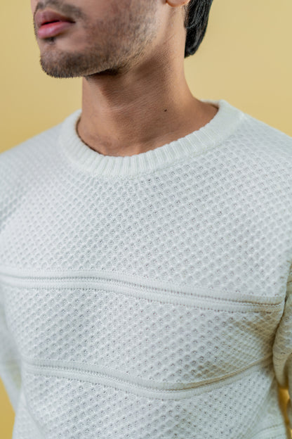 Polyamide Sweater: White