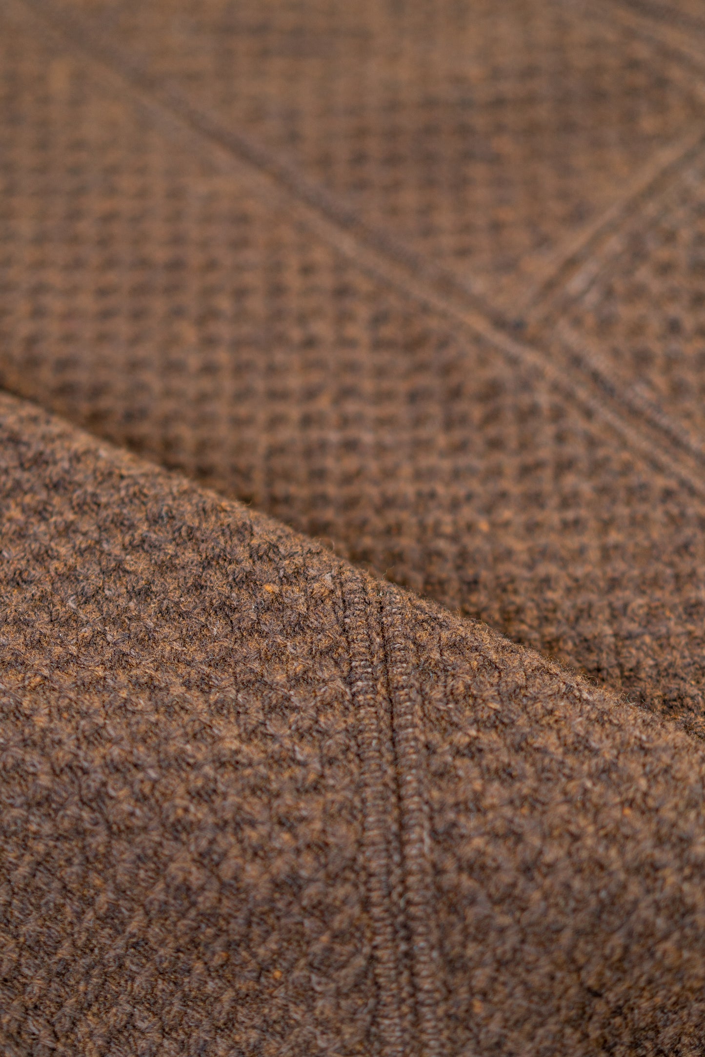 Polyamide Half-Zip Sweater: Coffee