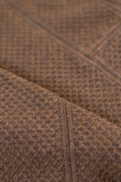 Polyamide Half-Zip Sweater: Coffee