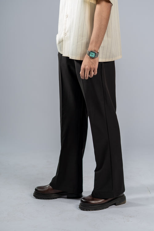 Load image 1 in gallery view. Bootcut Pajamas - Black