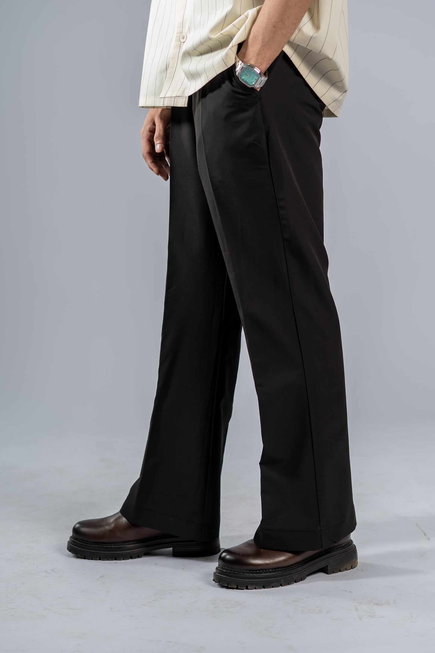 Bootcut Pajamas - Black