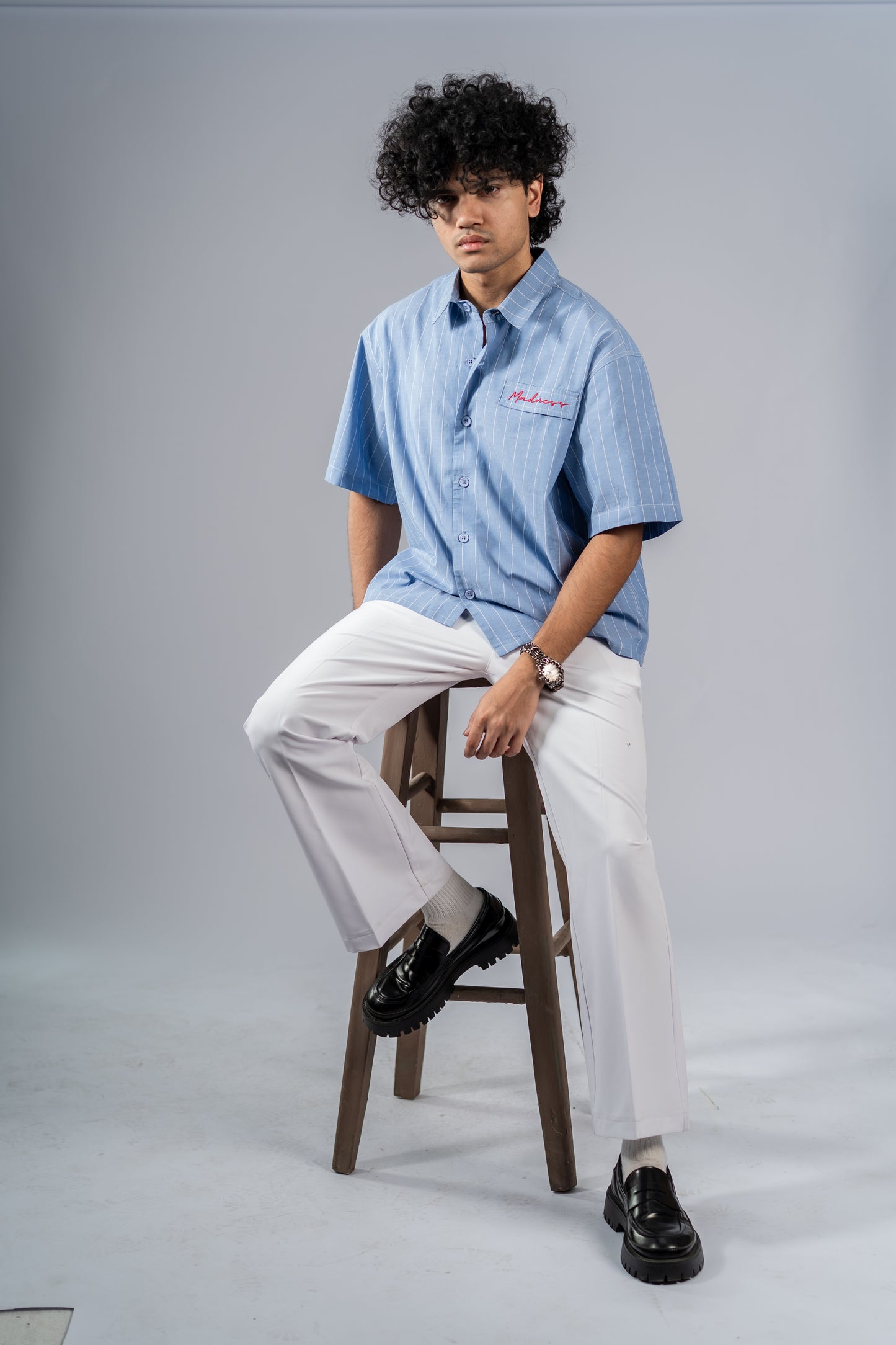 Bootcut Pajamas - White (DELIVERY ON 16th-17th March Inside Dhaka)