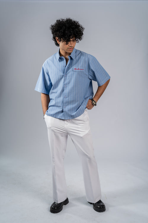 Load image 1 in gallery view. Bootcut Pajamas - White (DELIVERY ON 16th-17th March Inside Dhaka)