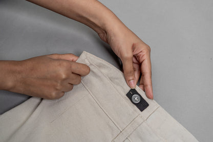 Linen Relaxed Fit Pant – Ivory Cream