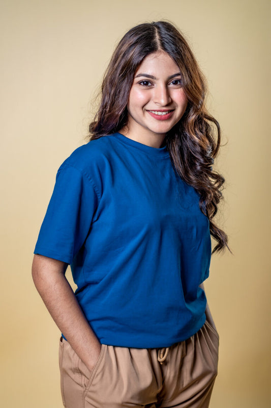 The Basics Royal Blue- Regular Fit T-shirt