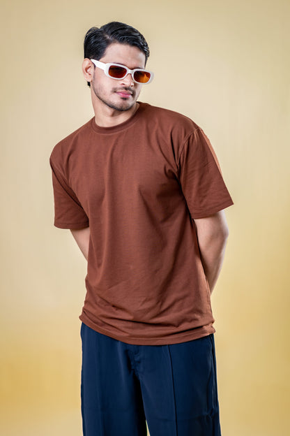 The Basics Chocolate – Regular Fit T-shirt