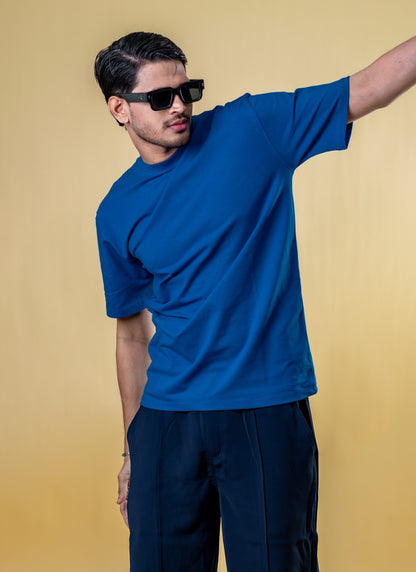 The Basics Royal Blue- Regular Fit T-shirt