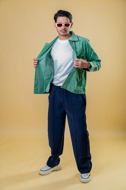 Cord Jacket- Light Green