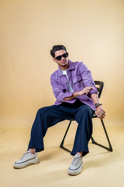 Cord Jacket – Lavender