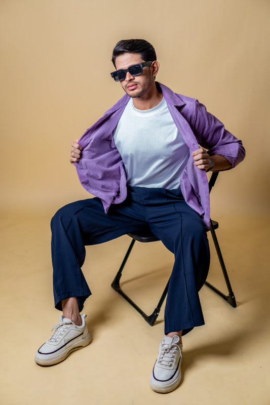 Cord Jacket – Lavender
