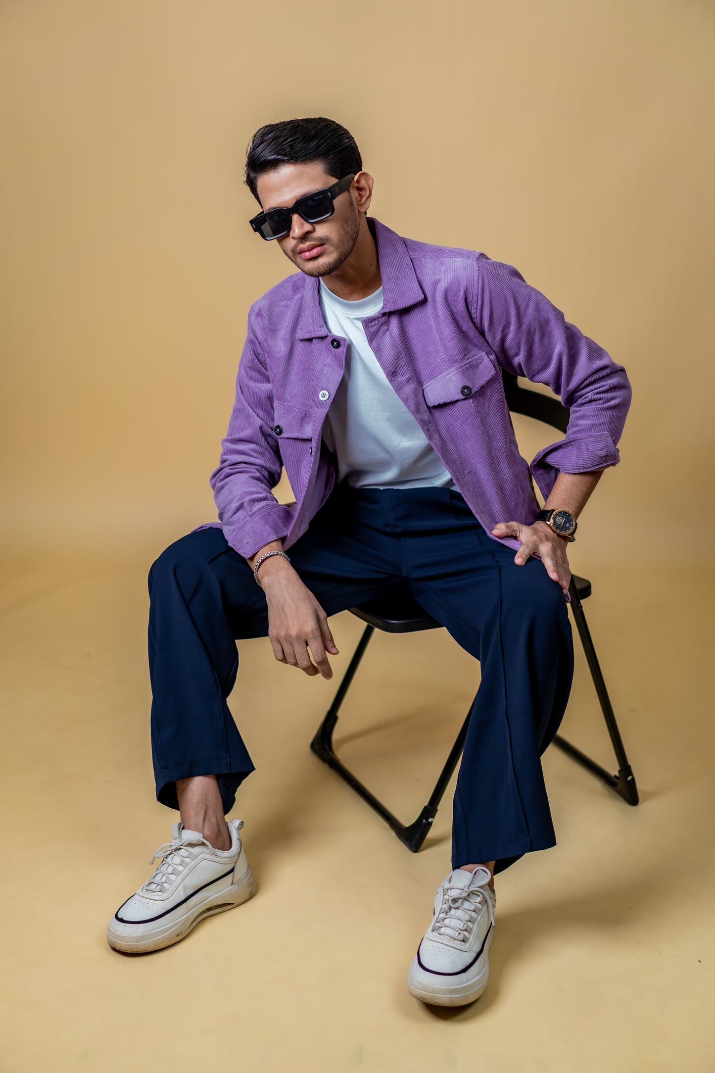 Cord Jacket – Lavender