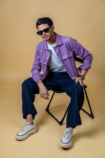 Cord Jacket – Lavender