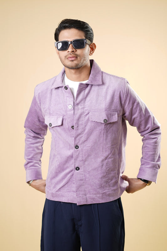 Cord Jacket – Lavender