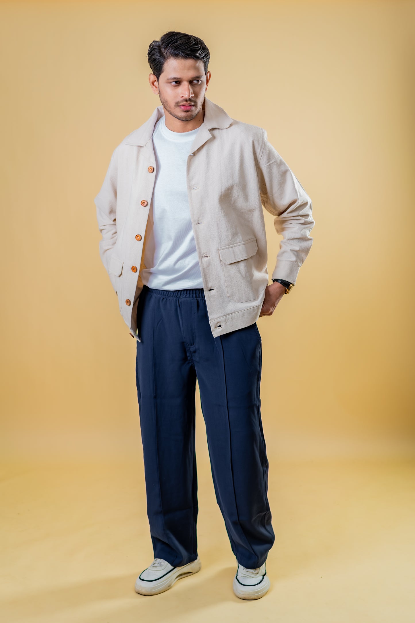 Mad Urban Shacket – Ivory Cream