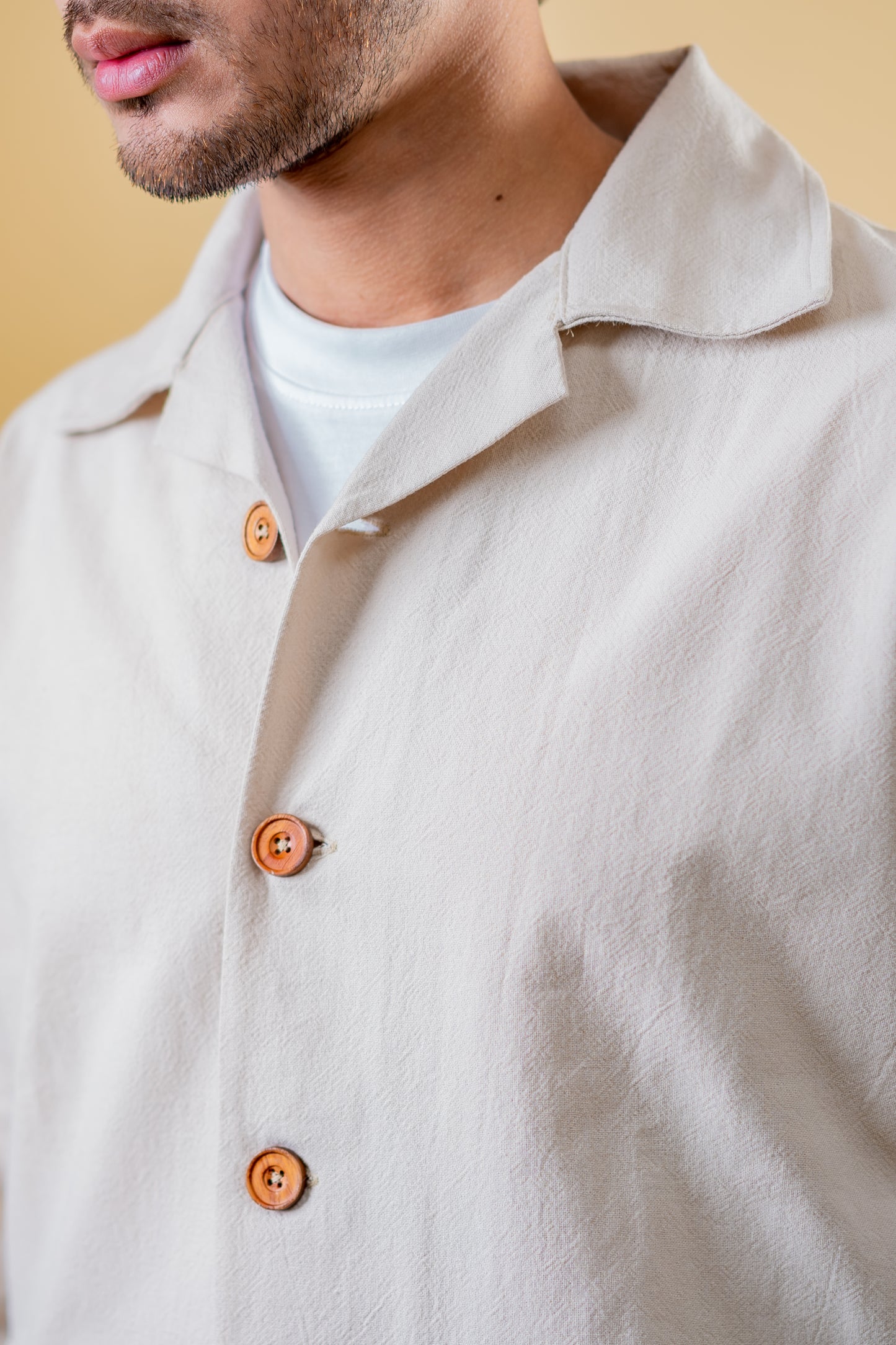 Mad Urban Shacket – Ivory Cream