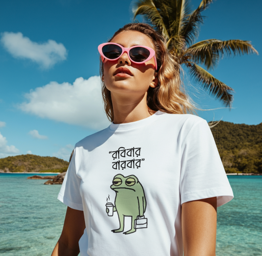 Robibar BarBar! - Oversized Drop Shoulder T-shirt