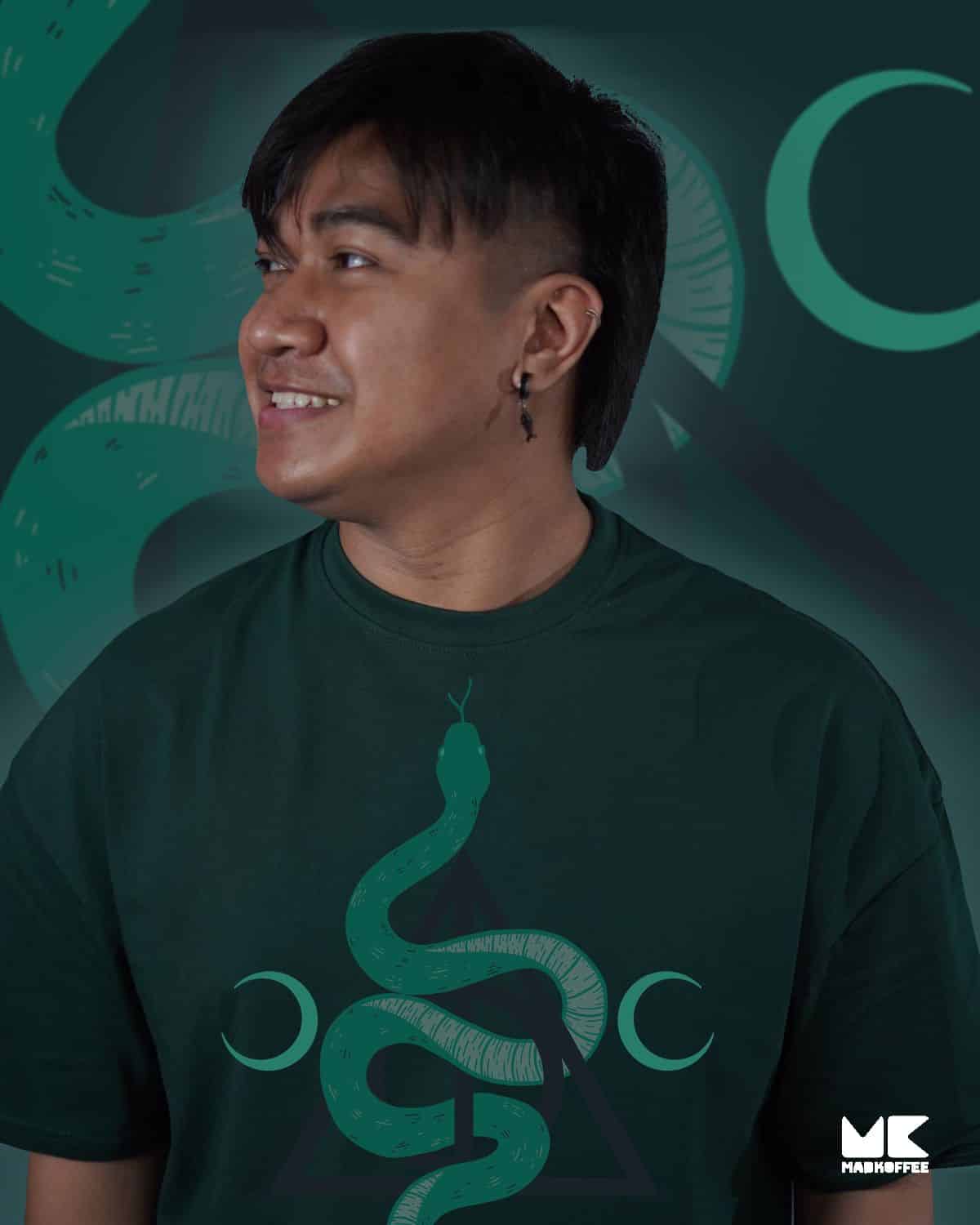 Harry Potter inspired t-shirt design with magic spell art – DTF print by Mad Koffee