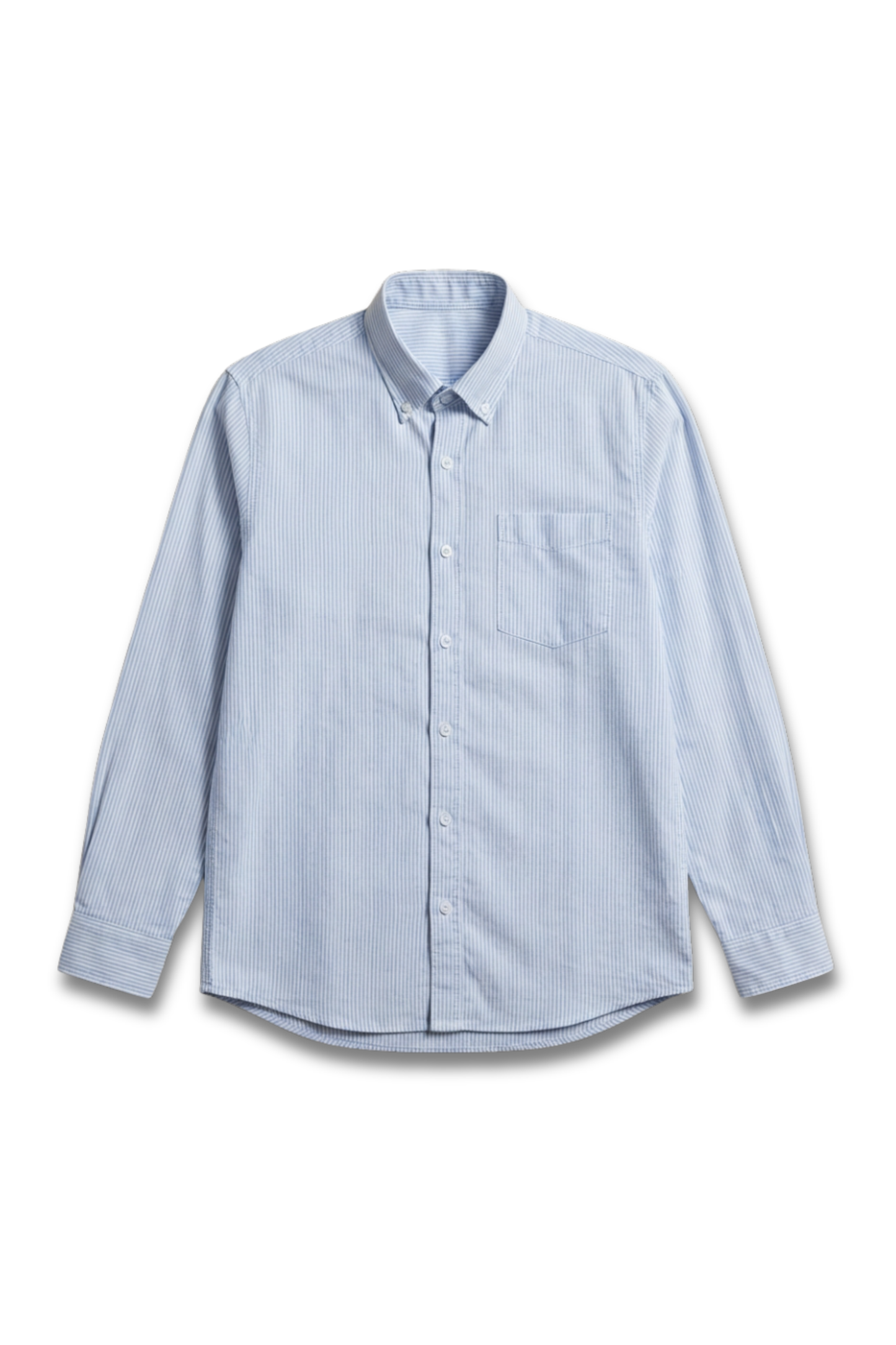 AirLight Button-down Shirts – Light Blue Stripes