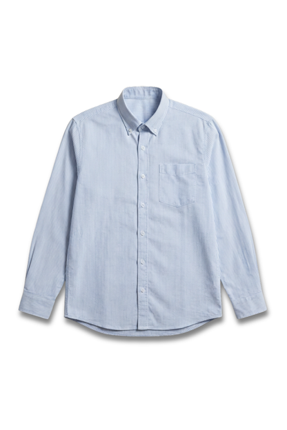 AirLight Button-down Shirts – Light Blue Stripes