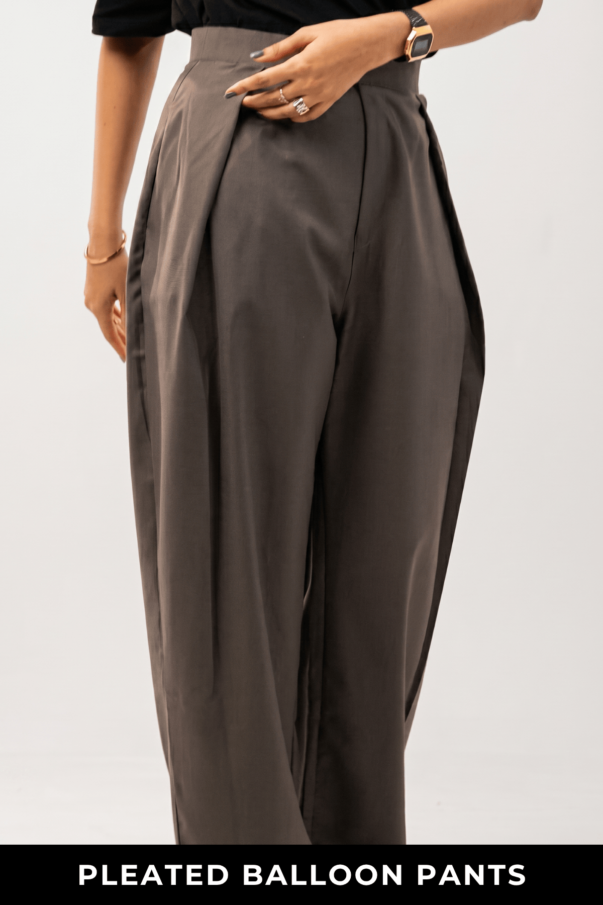 Women's Pleated Pants