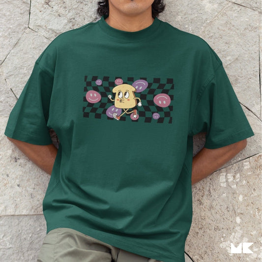 Cute Printed Oversized Drop Shoulder T-Shirts for Men | Comfortable Cotton Fabric | Mad Koffee Fashion Discover our charming and adorable cute printed oversized drop shoulder t-shirts. Made from soft, comfortable cotton fabric, these tees feature playful and delightful designs. Perfect for those who love a touch of fun and cuteness in their style.