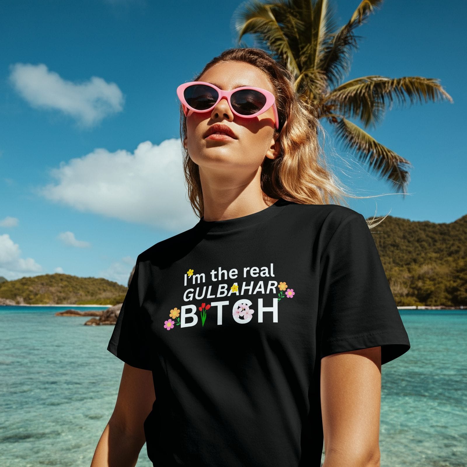 Mad Koffee B*tch! I'm the real GULBAHAR - Regular Fit T-shirt