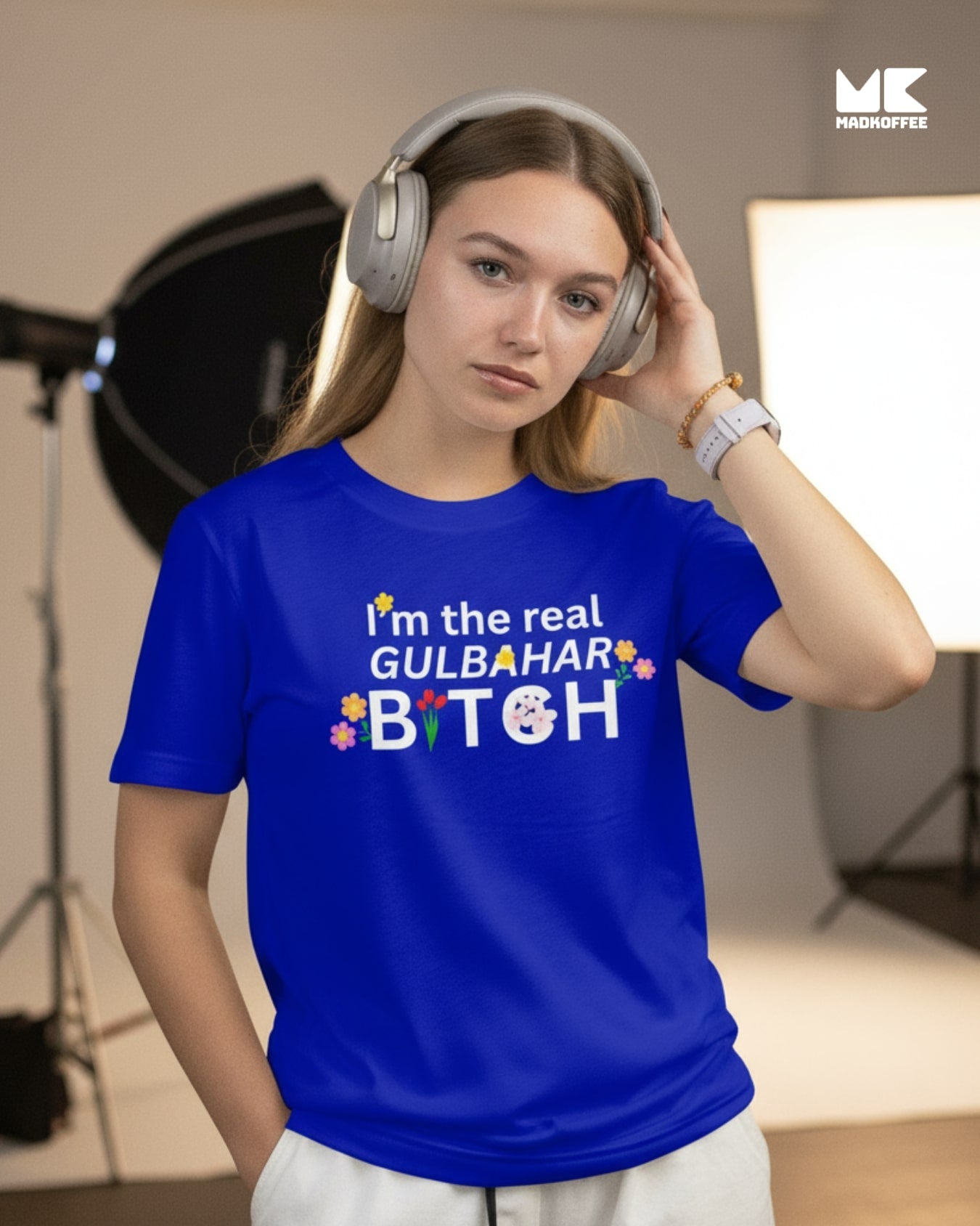 Mad Koffee B*tch! I'm the real GULBAHAR - Regular Fit T-shirt