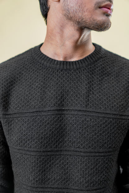 Polyamide Sweater: Black