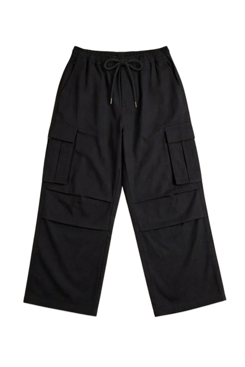 Load image 1 in gallery view. Mad Koffee Baggies 6 pocket Cargos - Black