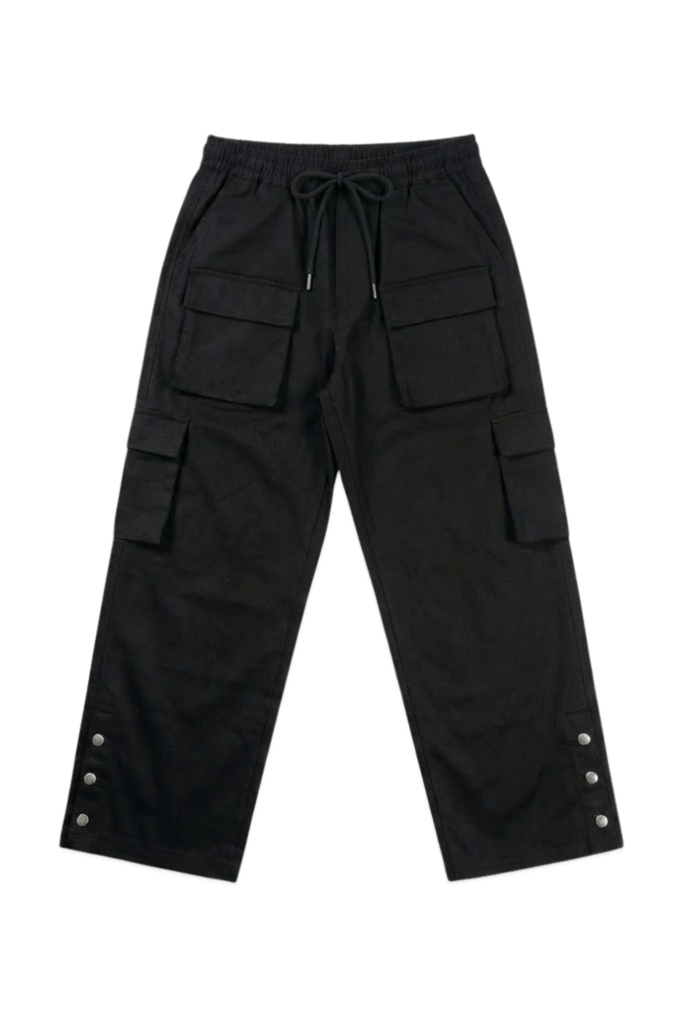 Mad Koffee Baggies Field Cargos: Jet Black