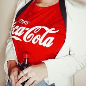 Mad Koffee Basic T-shirts Black / 2XL CocaCola - Regular Fit T-shirt