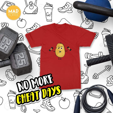 Mad Koffee Basic T-shirts Black / 2XL Potato Workout | Regular Fit T-shirt
