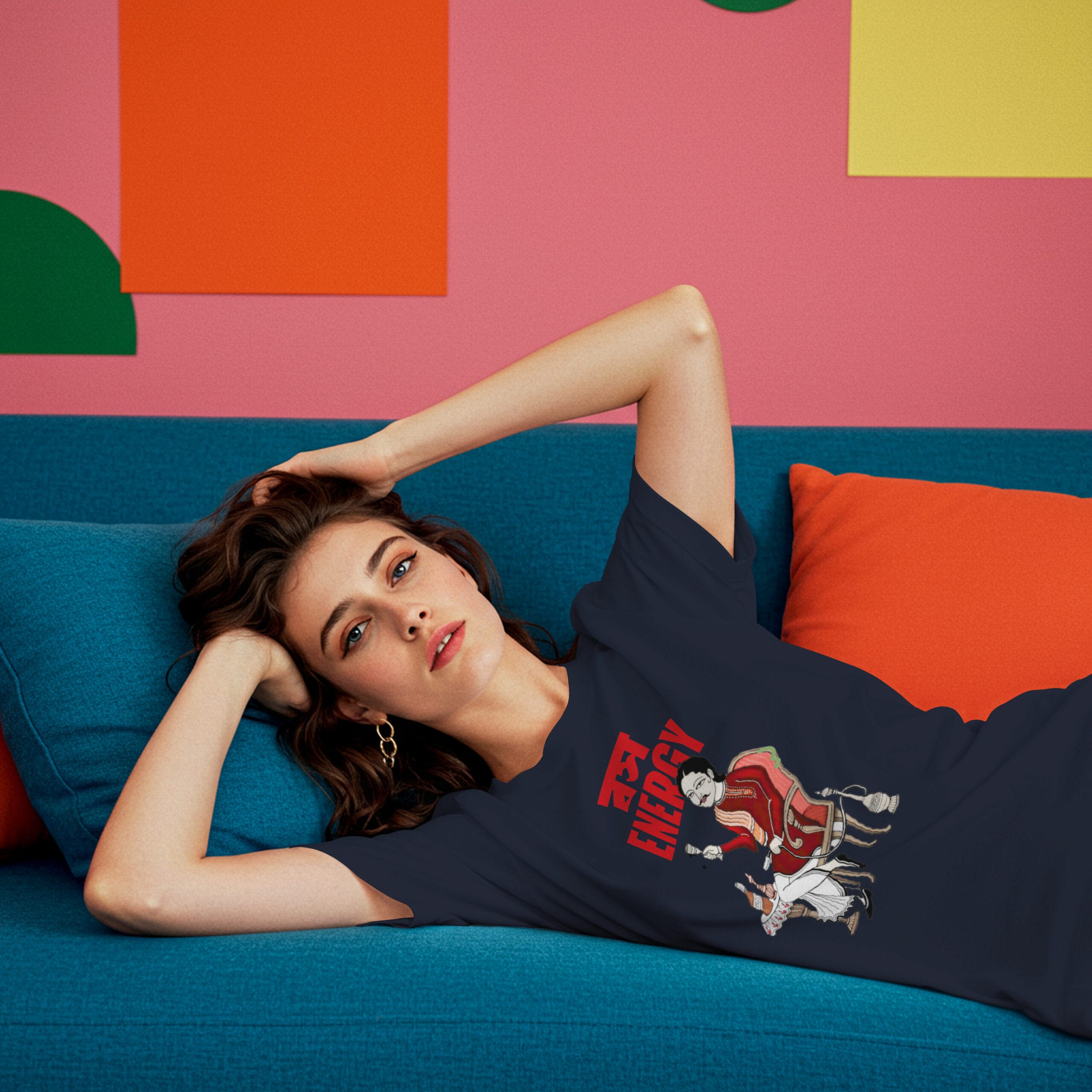 Mad Koffee Boss Energy - Oversized Drop Shoulder T-shirt