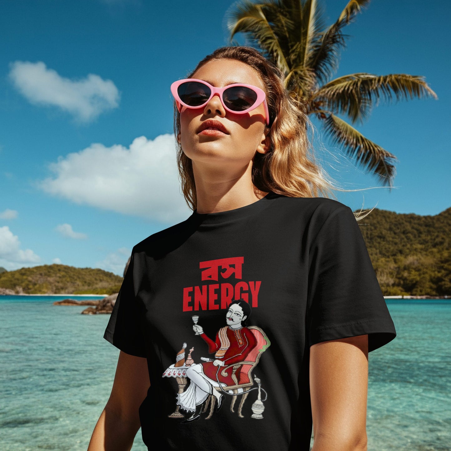Mad Koffee Boss Energy - Oversized Drop Shoulder T-shirt
