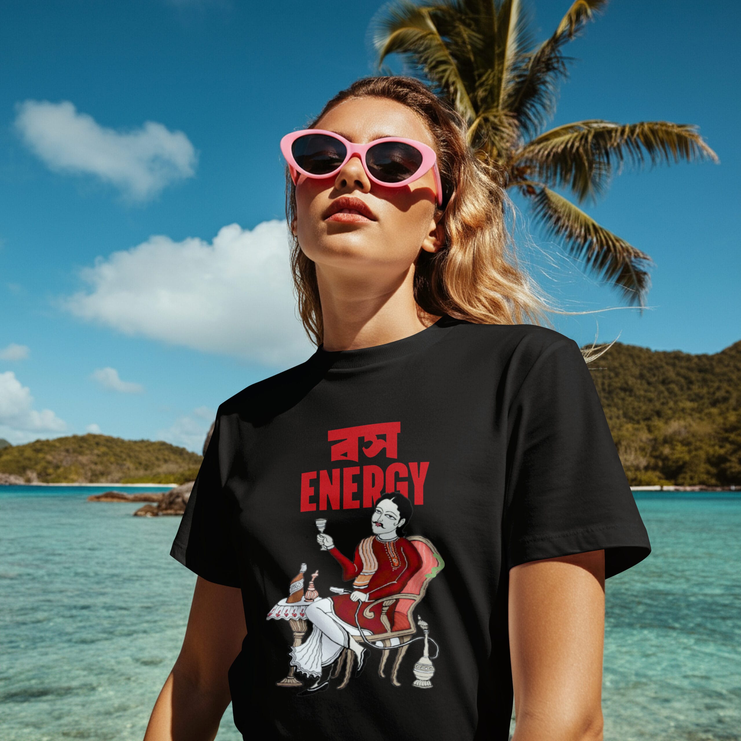 Mad Koffee Boss Energy - Oversized Drop Shoulder T-shirt