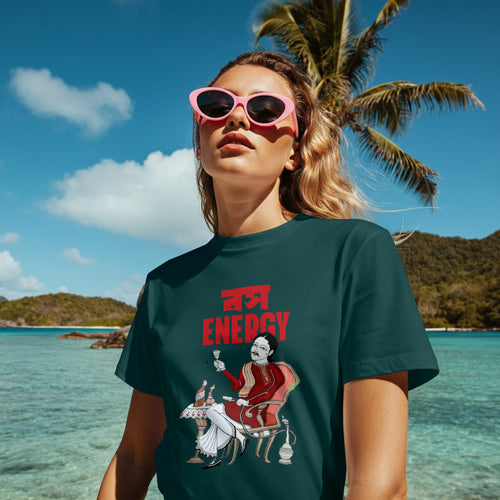 Load image 1 in gallery view. Mad Koffee Boss Energy - Oversized Drop Shoulder T-shirt