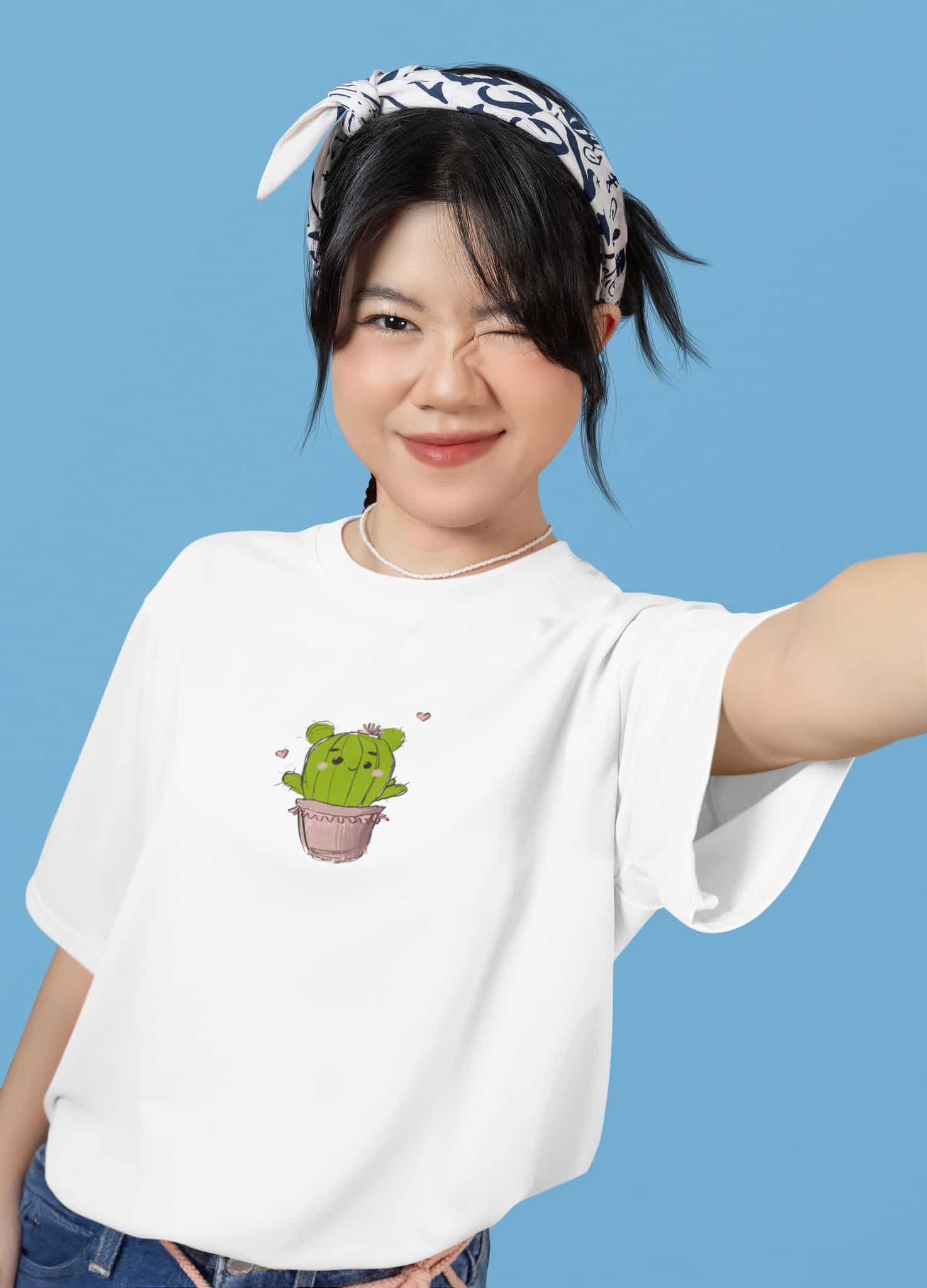 Mad Koffee Cactus - Oversized Drop Shoulder T-shirt