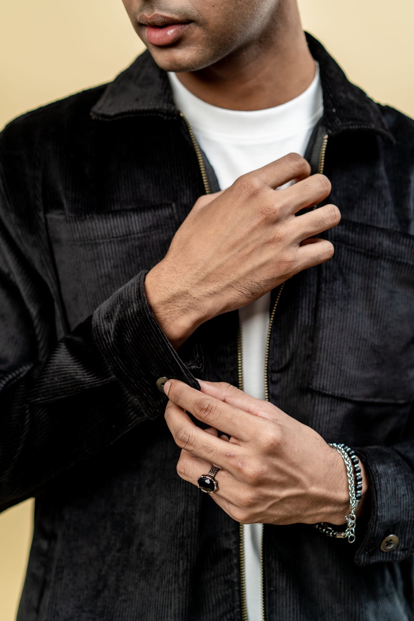 Mad Koffee Cord Jacket Cord Jacket- Black