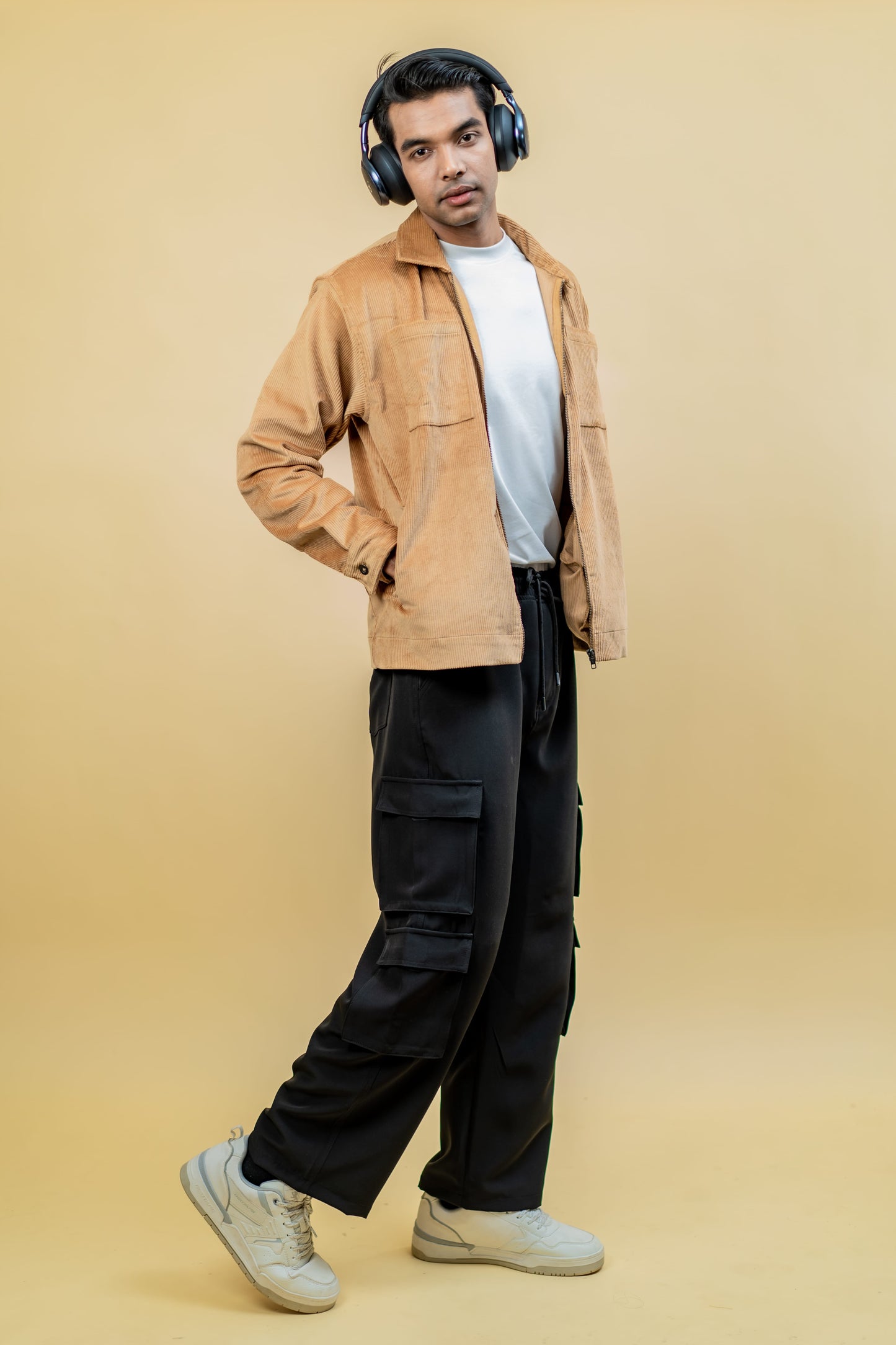 Mad Koffee Cord Jacket Cord Jacket-Brown