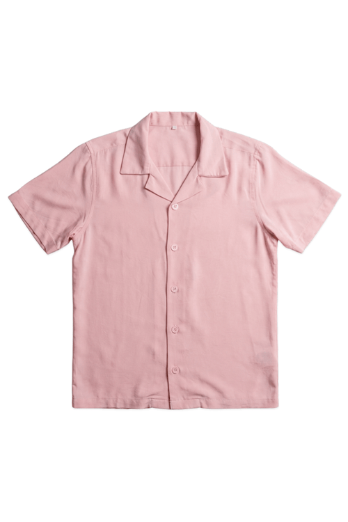 Load image 1 in gallery view. Mad Koffee Cuban Shirts No Iron Cuban – Soft Rose