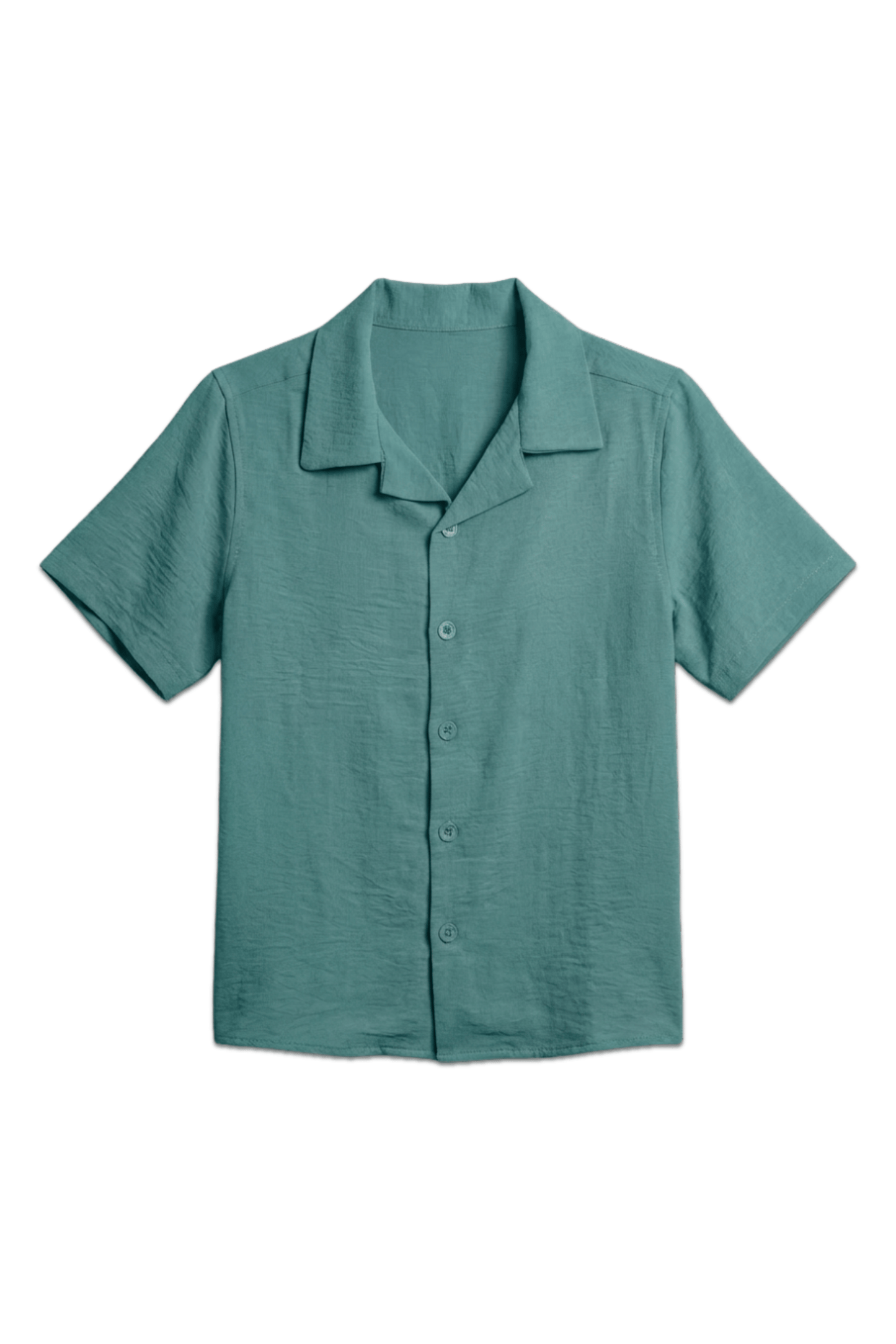 Mad Koffee Cuban Shirts No Iron Cuban – Teal Blue