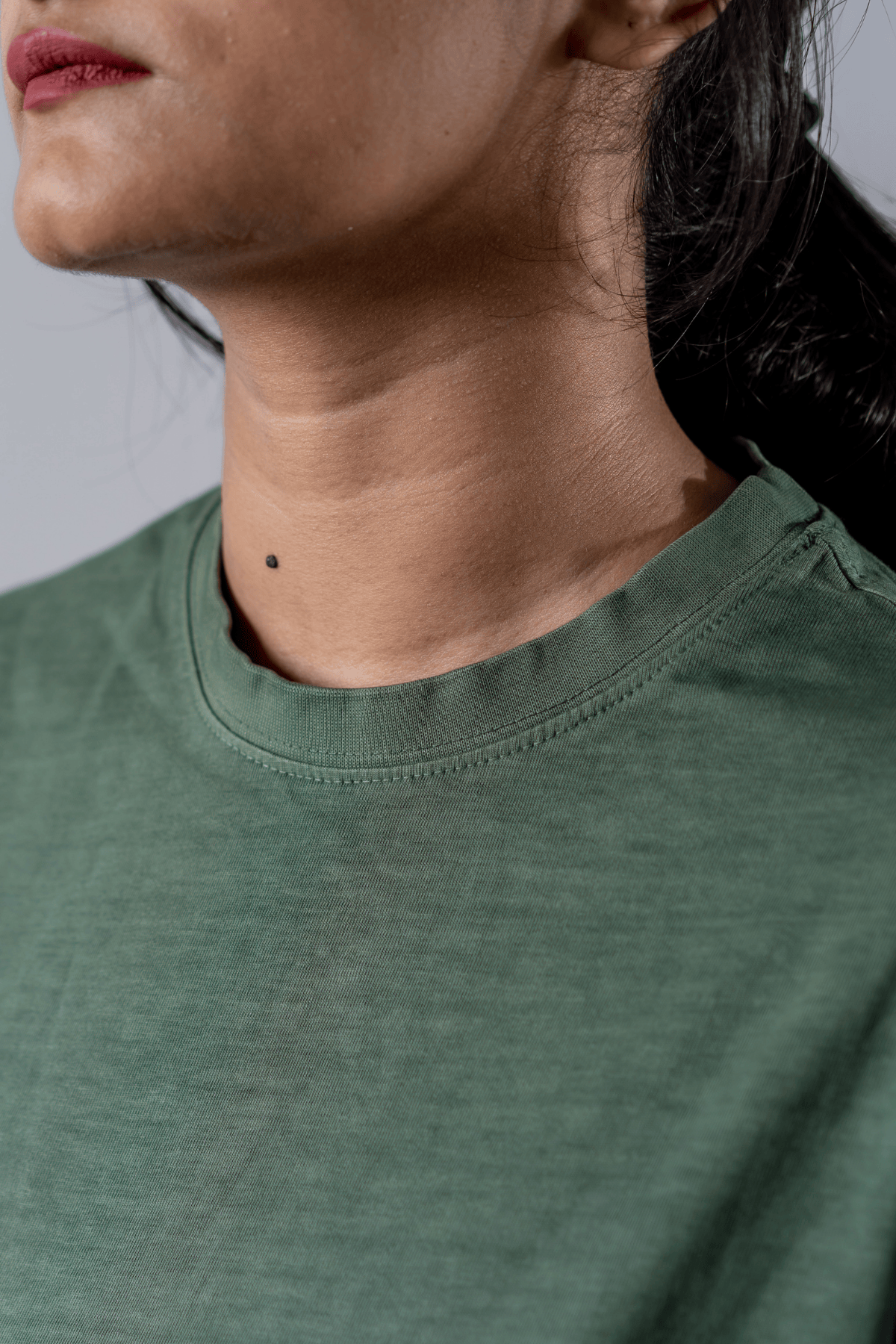 Mad Koffee Dip-Dye Oversized Tee - Matcha Gradient
