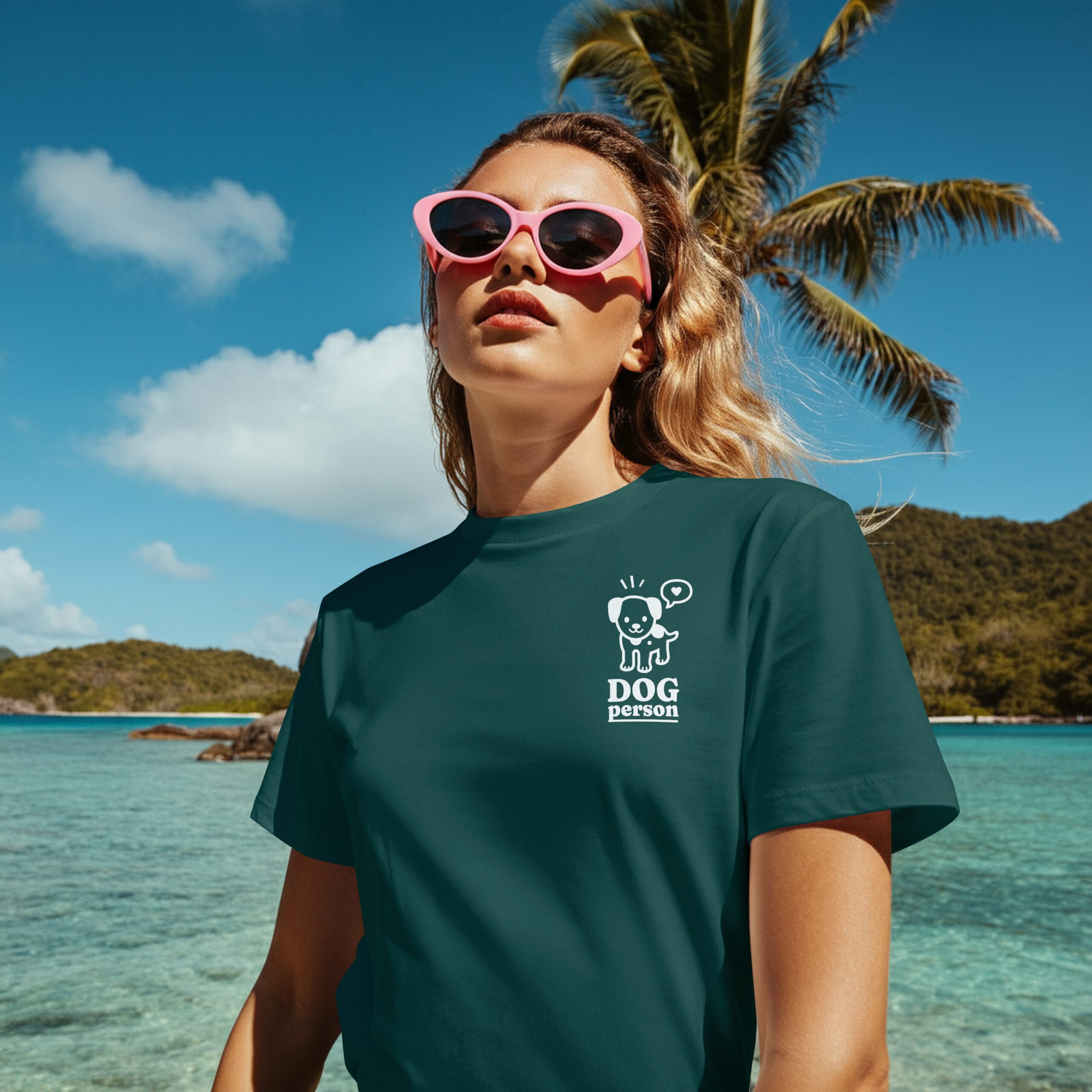 Mad Koffee Dog Person - Oversized Drop Shoulder T-shirt