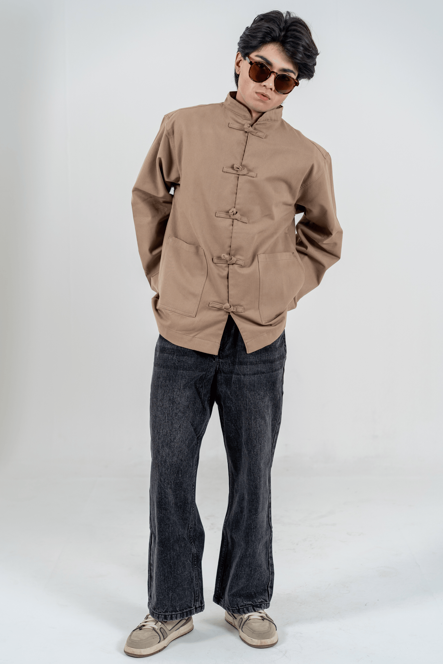 Mad Koffee Elevate Shacket – Mocha